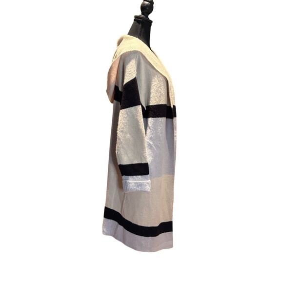 Women's Just Madison Long Sweater Hooded Duster Cardigan, Size Small, EUC - Picture 3 of 4